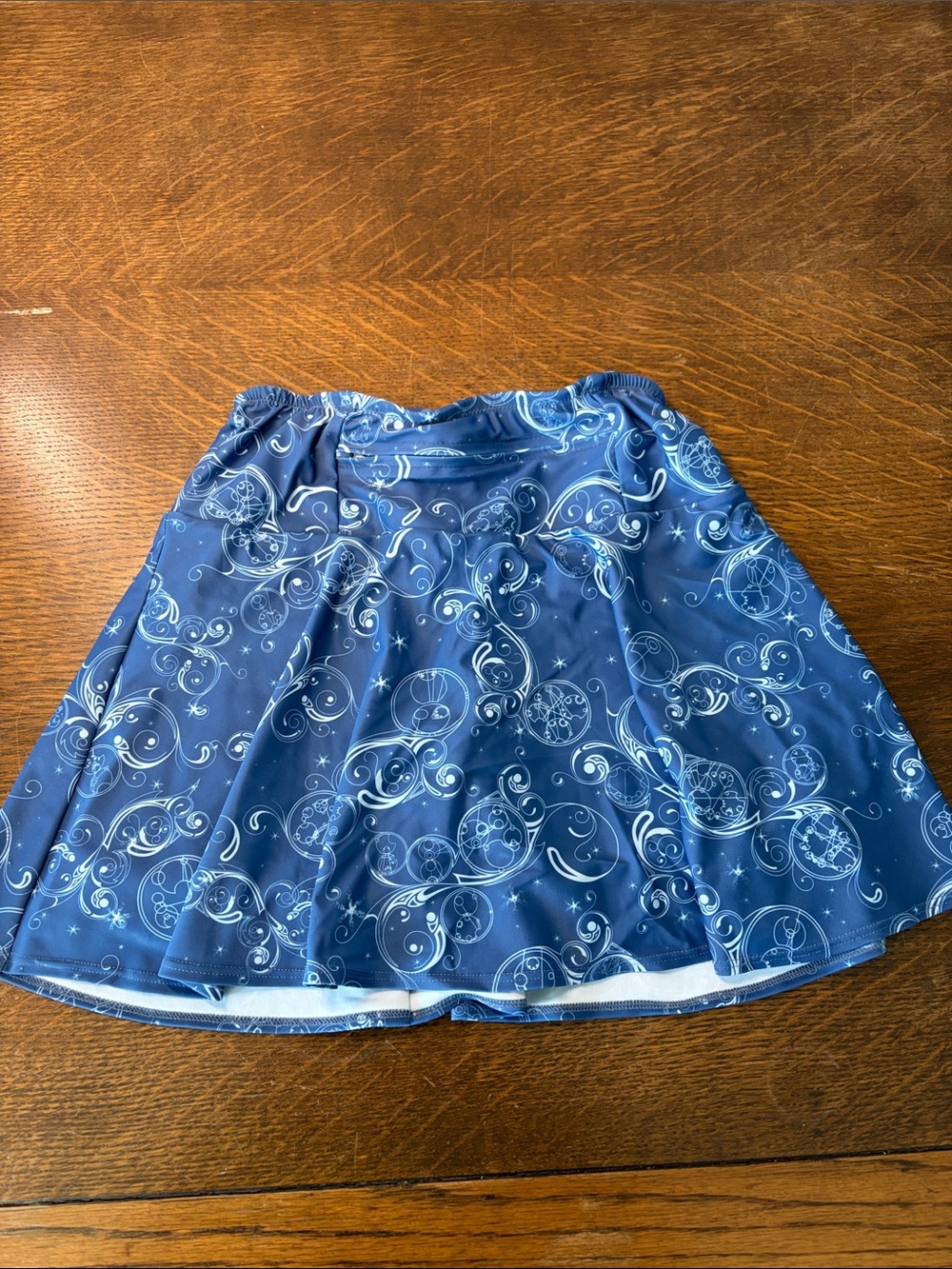 SparkleSkirts XS Blue Timey Wiley Custom Run Skirt